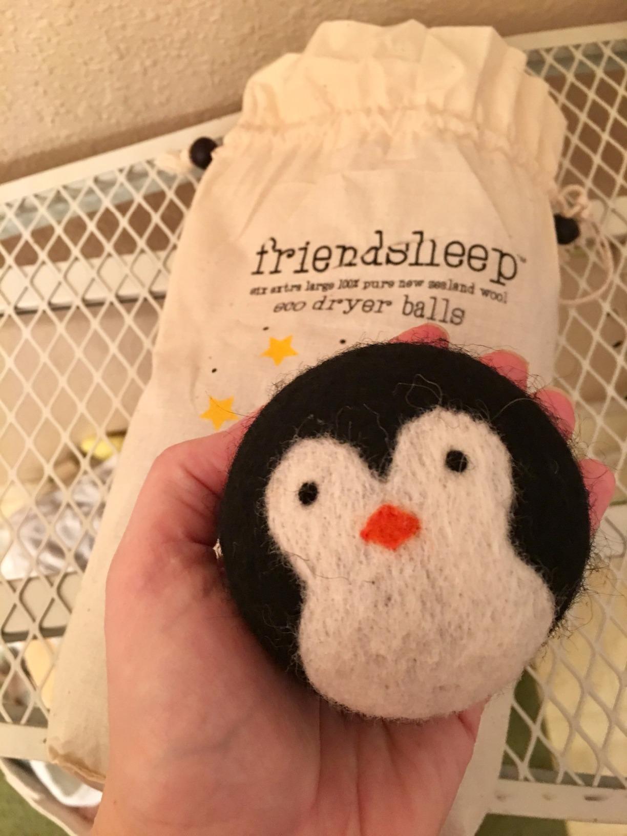 Friendsheep Wool Dryer Balls 6 Pack XL - Organic Reusable Fabric Softener, Handmade, Fair Trade, Hypoallergenic, Eco-Friendly customer photo 1