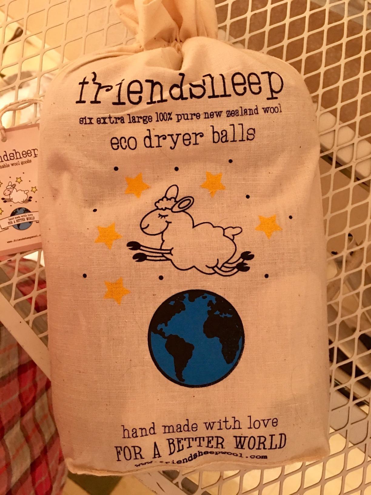 Friendsheep Wool Dryer Balls 6 Pack XL - Organic Reusable Fabric Softener, Handmade, Fair Trade, Hypoallergenic, Eco-Friendly customer photo 2