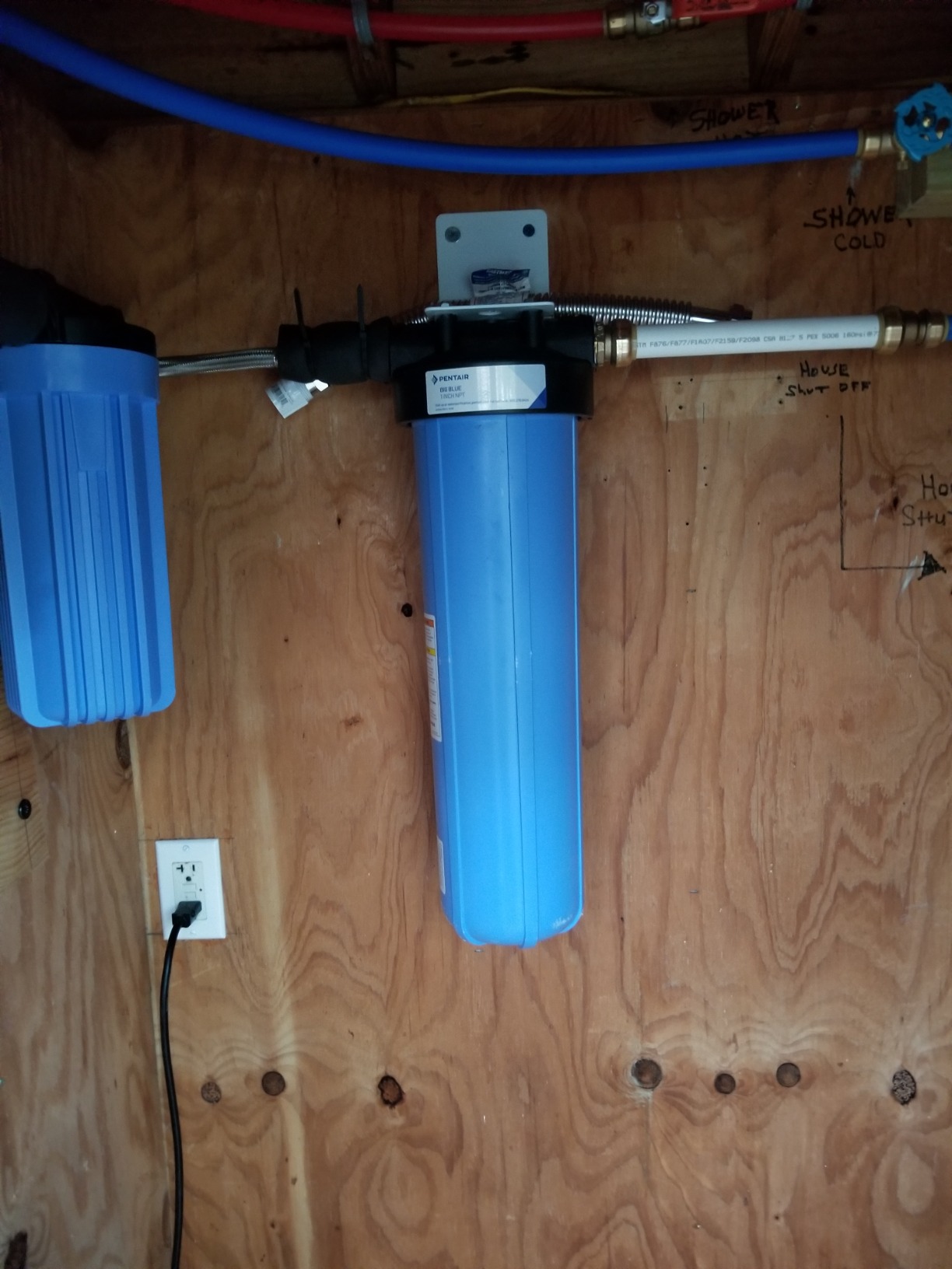 Aquaboon 4.5 x 20 inch Carbon Filter Cartridge - 5 Micron Coconut Shell CTO Big Blue Filter - Whole House Well Water Filtration - Matches DB20P, CTO20BB, Pentek FLOPLUS-20BB, 155312-43 (2 Pack) customer photo 2
