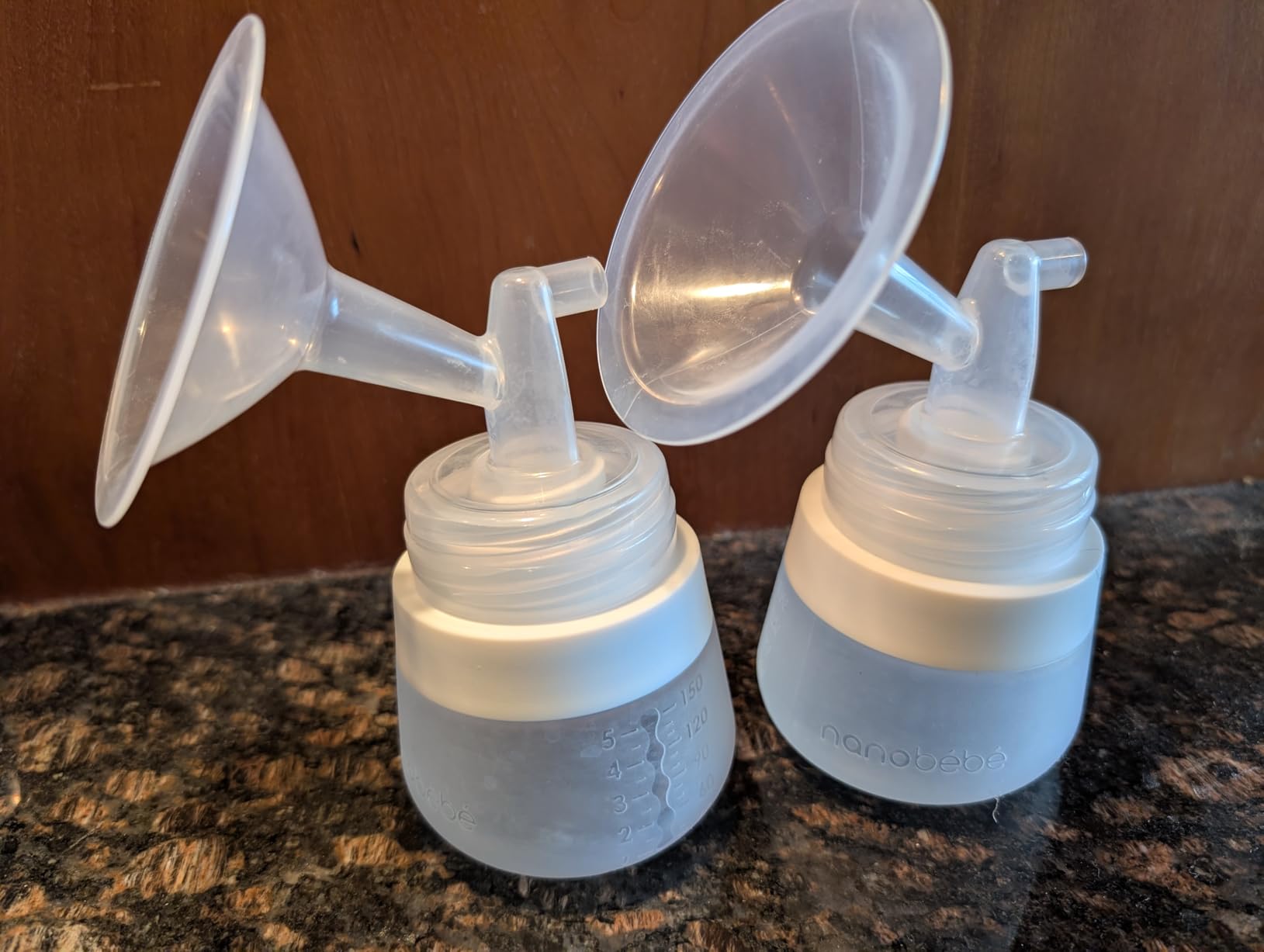 Nanobebe Flexy Silicone Baby Bottle, Anti-Colic, Natural Feel, Non-Collapsing Nipple, Non-Tip Stable Base, Easy to Clean, 3-Pack, White, 9oz customer photo 2