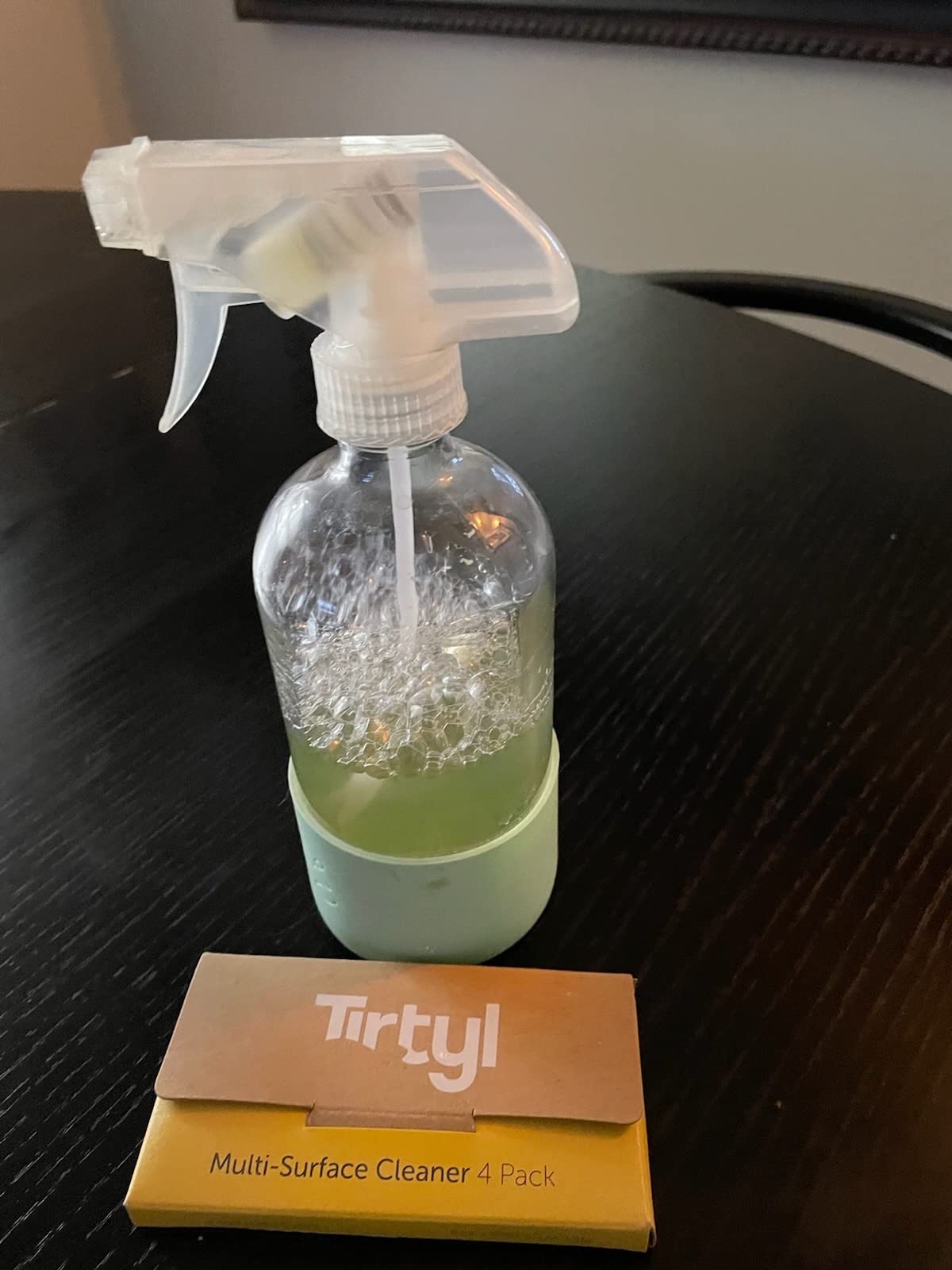 Tirtyl Multi-Surface Cleaner Refills - All Purpose Cleaning Tablet 12 Pack - 192 fl oz total (makes 12x 16 fl oz bottles of spray cleaner) - Home & Kitchen - Non-toxic & Effective - Lime & Clementine Fragrance customer photo 2