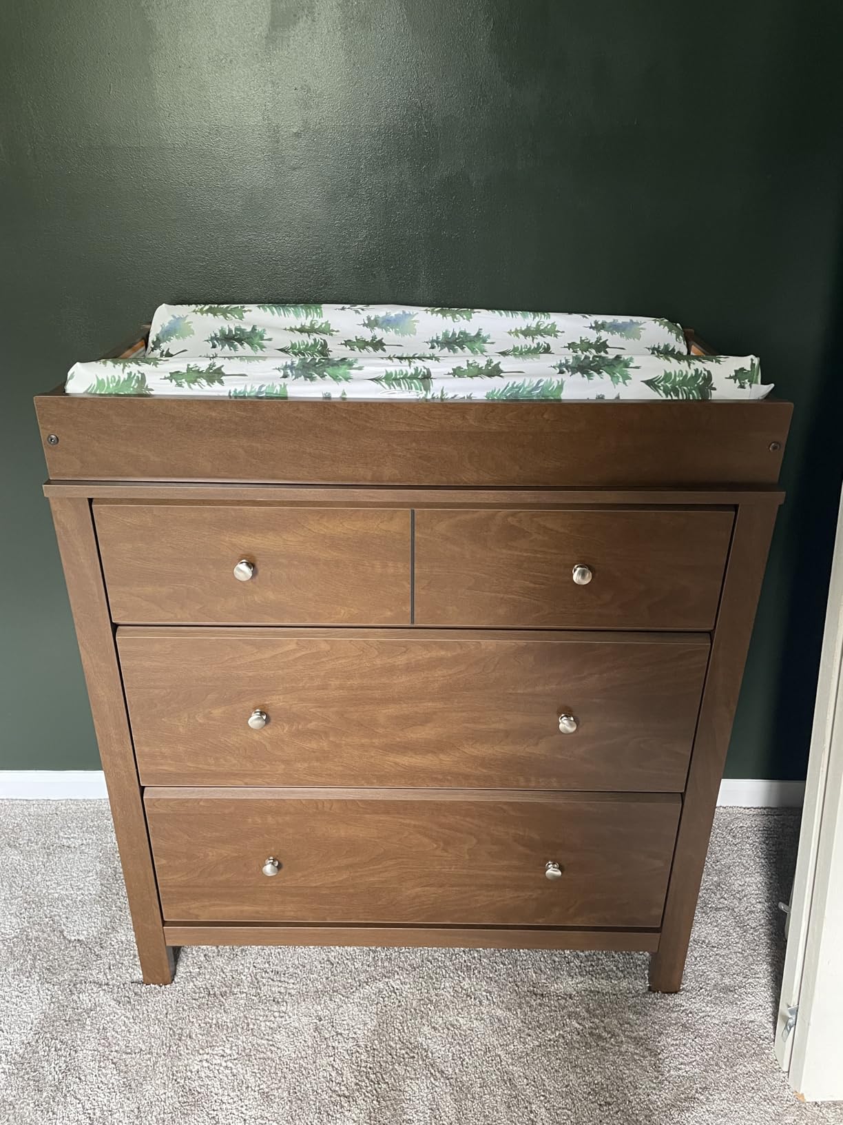 Storkcraft Horizon 3 Drawer Chest with Removable Changing Topper, White | GREENGUARD Gold Certified, Includes Removable Changing Table Topper, Chest of Drawers for Nursery & Kids Bedroom customer photo 2