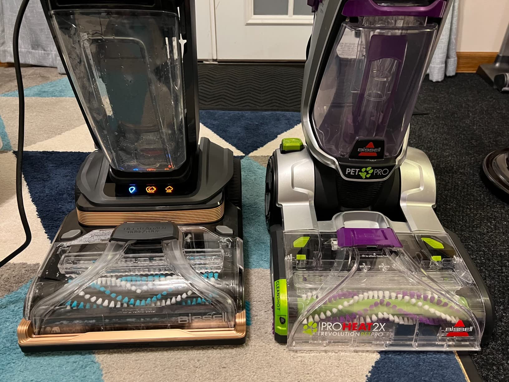 BISSELL Revolution HydroSteam Pet Carpet Cleaner, 3432 | HydroSteam technology; 2-in-1 pet upholstery tool; cleaning formulas included customer photo 2