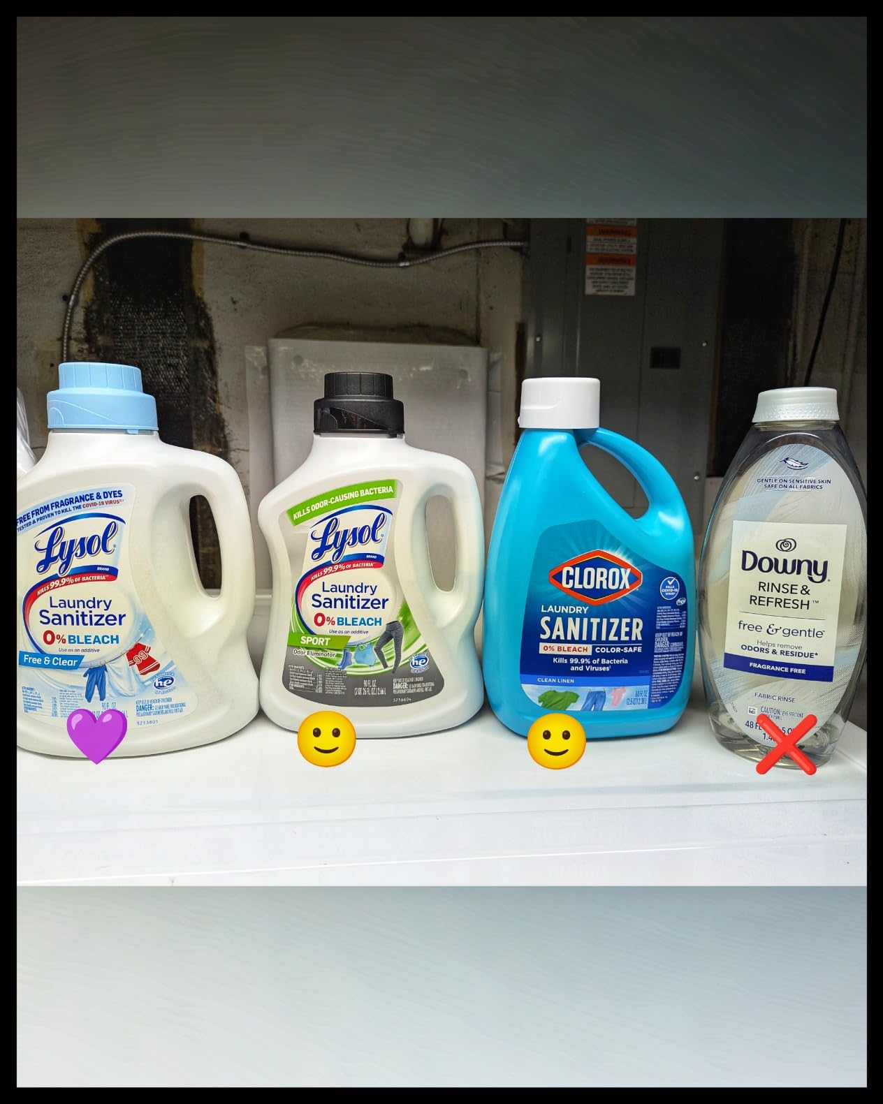 Clorox FreshGuard Laundry Odor Remover, Clean Linen, 80 fl. oz., 2 Pack customer photo 2