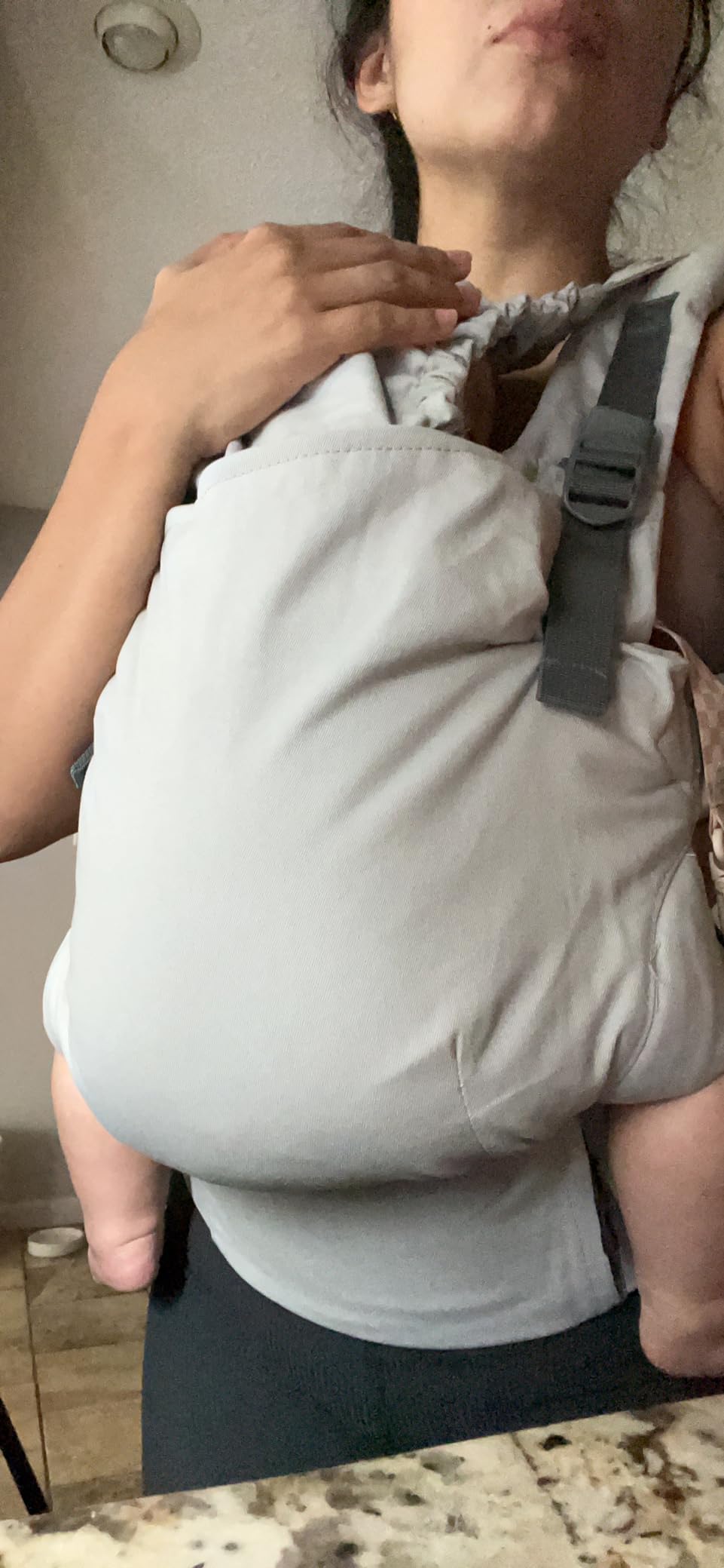 Boba X Ergonomic Baby Carrier, Newborn to Toddler, Organic Stone customer photo 1