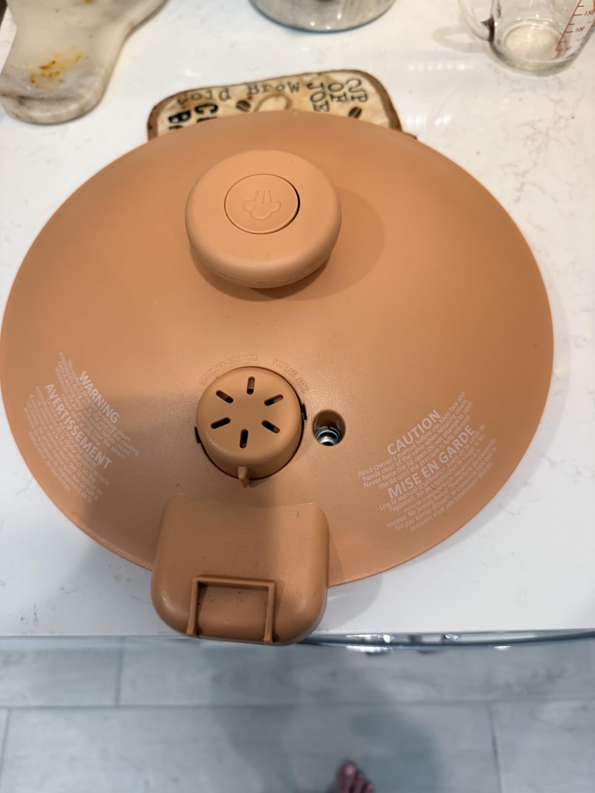 Our Place Dream Cooker | 6 Qt Ceramic Nonstick Multicooker & Pressure Cooker with Touchscreen Controls & Auto Steam Release | 4 Modes: Pressure Cook, Saute/Sear, Slow Cook & Warm | Char customer photo 1