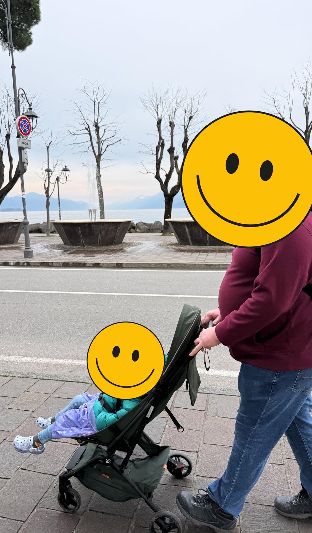 Mamazing Ultra Air Lightweight Baby Travel Stroller with Carbon Fiber Frame - Compact & Airplane-Friendly, One-Handed Fold, 11.6 lbs, UPF50+ Canopy, Under-Seat Basket, Perfect for Toddler Travel, Green customer photo 2