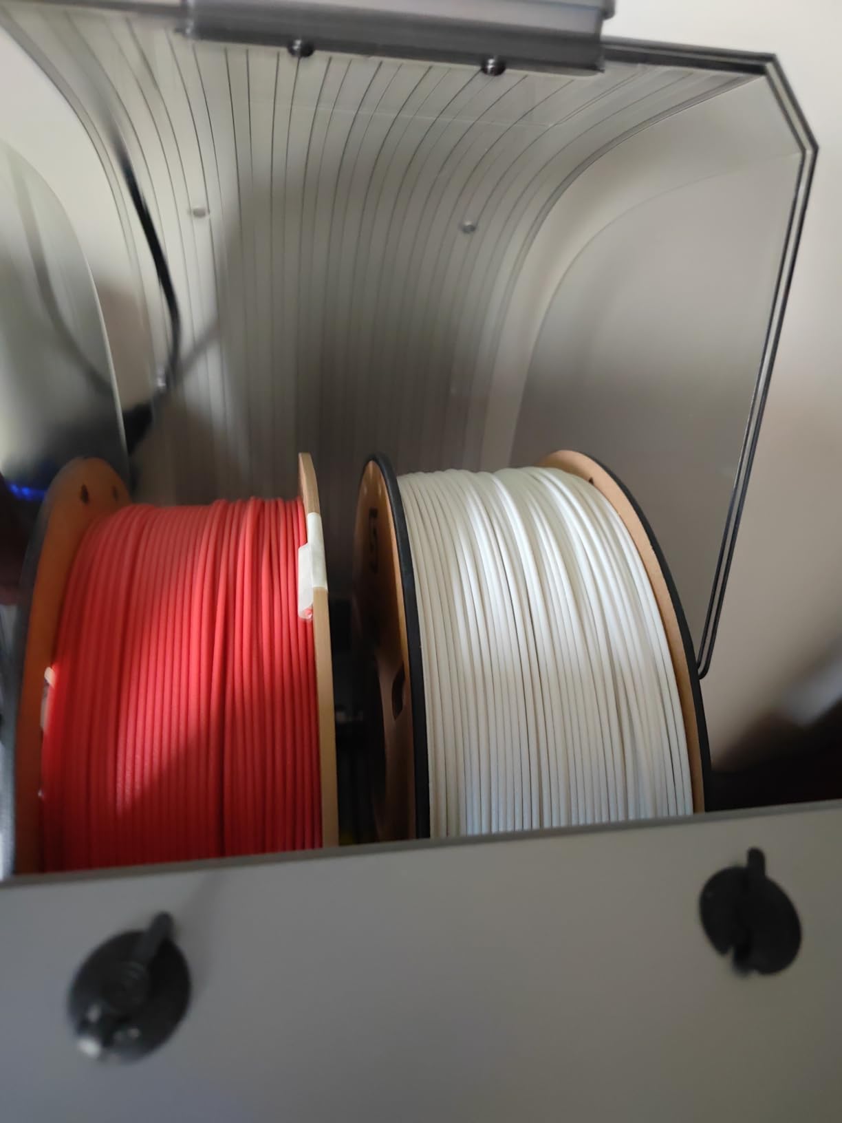 2026 New Creality Space PI Filament Dryer Plus, Dual-Spool 3D Printing Filament Dryer Box, Adjustable Temp 45C-70C, 360 Hot-Air & Real-Time Humidity Monitor, 12 Filament Presets customer photo 2