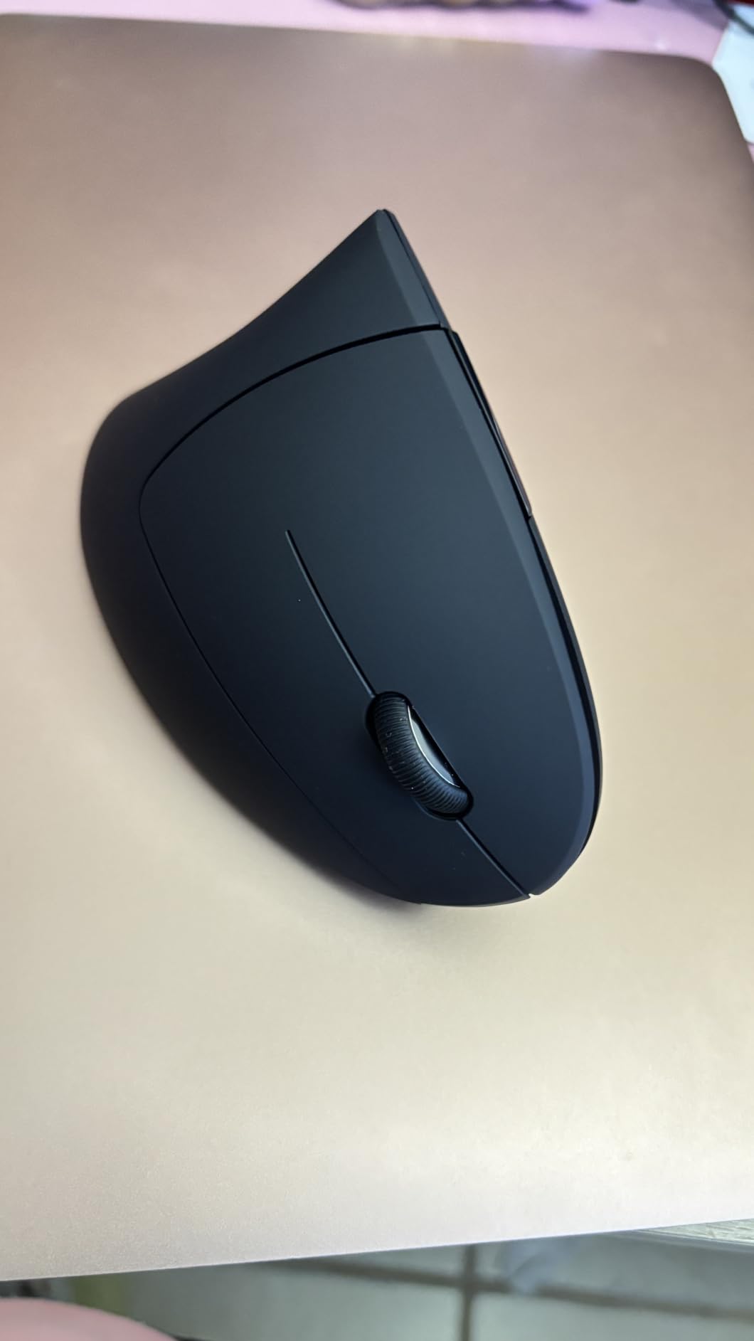 TECKNET Ergonomic Mouse, Wireless Bluetooth Vertical Mouse, 4800 DPI Optical Tracking, 6 Adjustable DPI, Quiet Clicks, 2.4GHz with USB A Receiver, 12 Months Battery, 6 Buttons, Wide Compatibility customer photo 1
