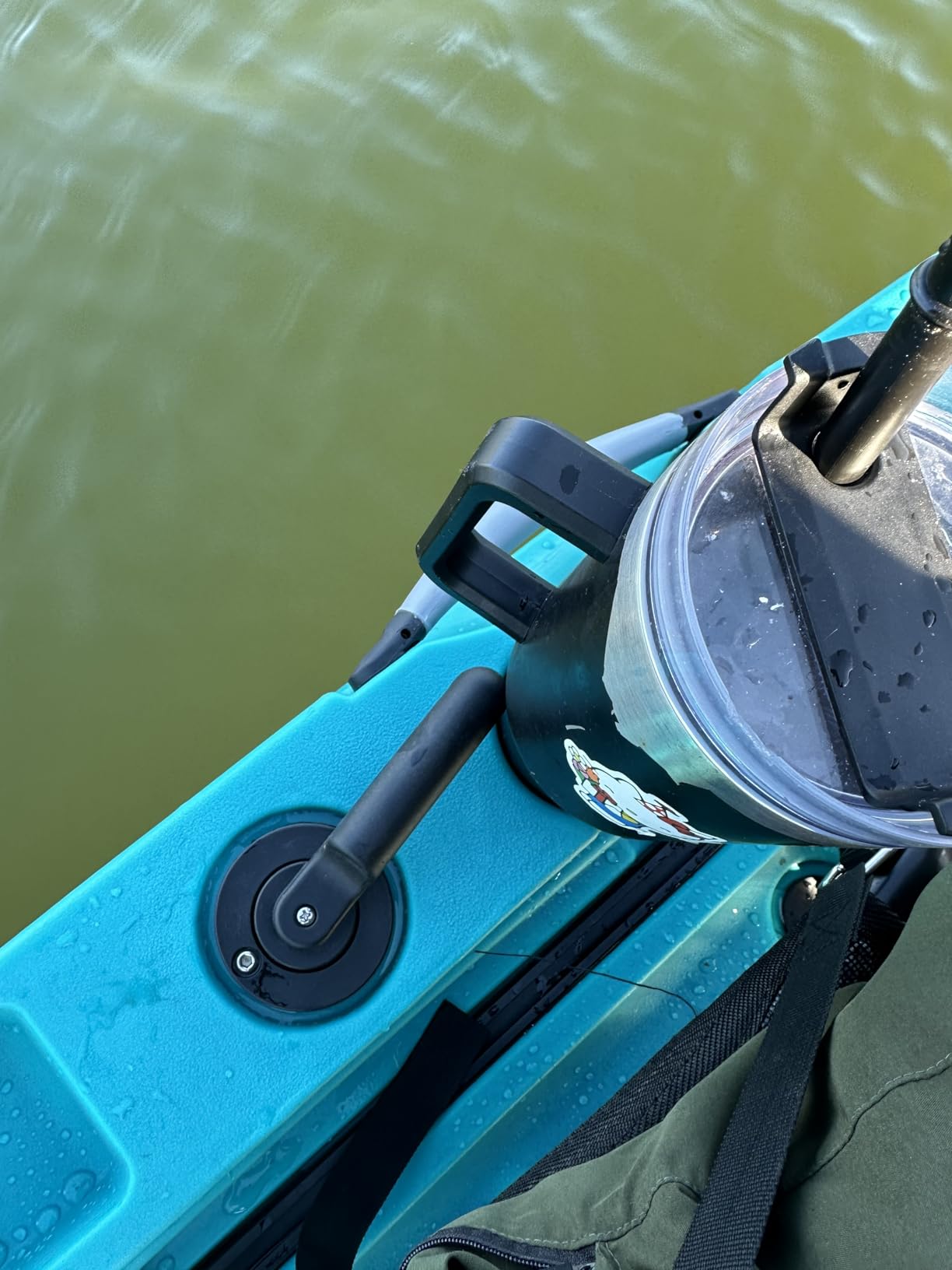 Reel Yaks Rapido Modular Fishing Kayak, 10.8ft, 440lb Capacity | Blue Black Camo, Pedal Kayaks for Adults & Youth, Sit on Top, Lightweight, Portable, Fits in Trunks & Closets, Gear Storage customer photo 2