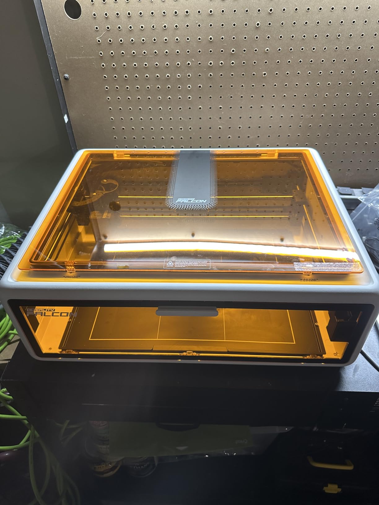 Creality Falcon A1 10W Laser Engraver, 80W Powerful Output, Fully Enclosed, 600mm/s Speed, HD Camera Auto Positioning, Pre-Assembled and Smart Material Recognition, Class 1 Safety customer photo 2