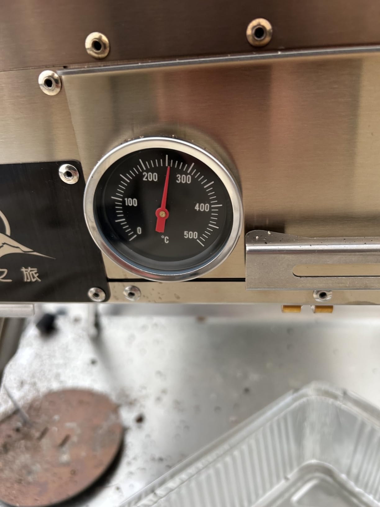 M8 Heavy Duty Rose Gold Premium Hot Tent Stove with Oven & Base, Premium 304 Stainless Steel Wood Burning Stove, 2100 cu in Firebox, 6-Section Chimney for Camping Heating and Cooking customer photo 1