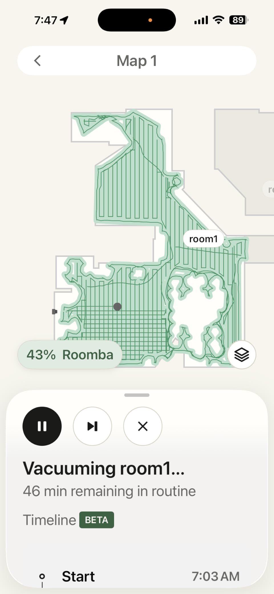 iRobot Roomba 105 Combo Robot Vacuum & Mop - Easy to use, Intense Power-Lifting Suction, LiDAR Navigation, Multiple Cleaning Modes, Avoids Mopping Carpets, Self-Charging customer photo 1