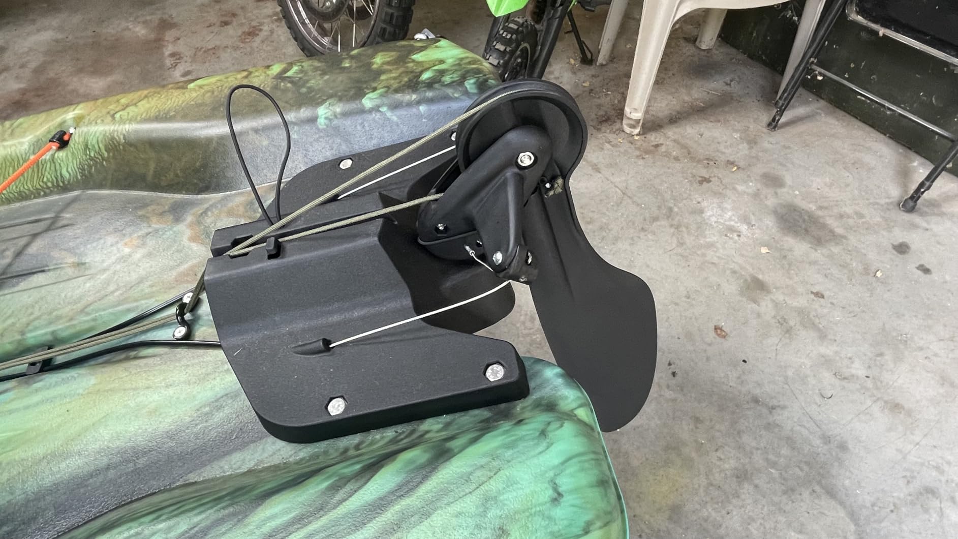 Pelican Catch Kicker 110 HDII - Sit on top Fishing Angler Pedal Kayak - Amazonia - HyDryve II Pedal System - Stable - 11 ft customer photo 1