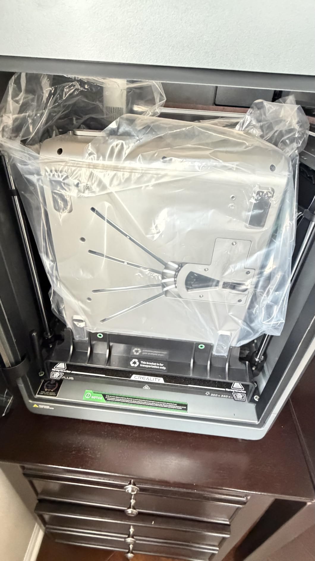 Creality Resin 3D Printer for Kids and Beginners, HALOT R6 Fully Assembled, Upgraded Light Source with High-Precision Printing, LCD Monochrome Screen Simple Workflow 3D Resin Printers customer photo 1