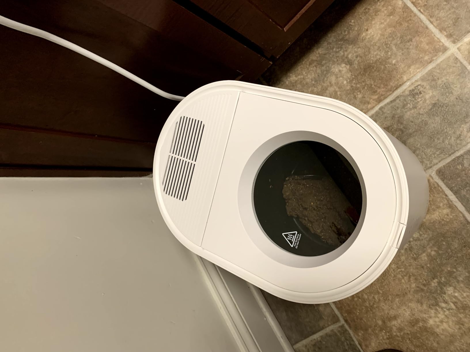 OK-255 Electric Composter for Kitchen 5.5L | 2026 New Smart Compost Bin with 5 Modes, Quiet, Odor-Free, Auto-Clean, Reduces Food Waste by 90%, Turns Waste Into Fertilizer customer photo 1
