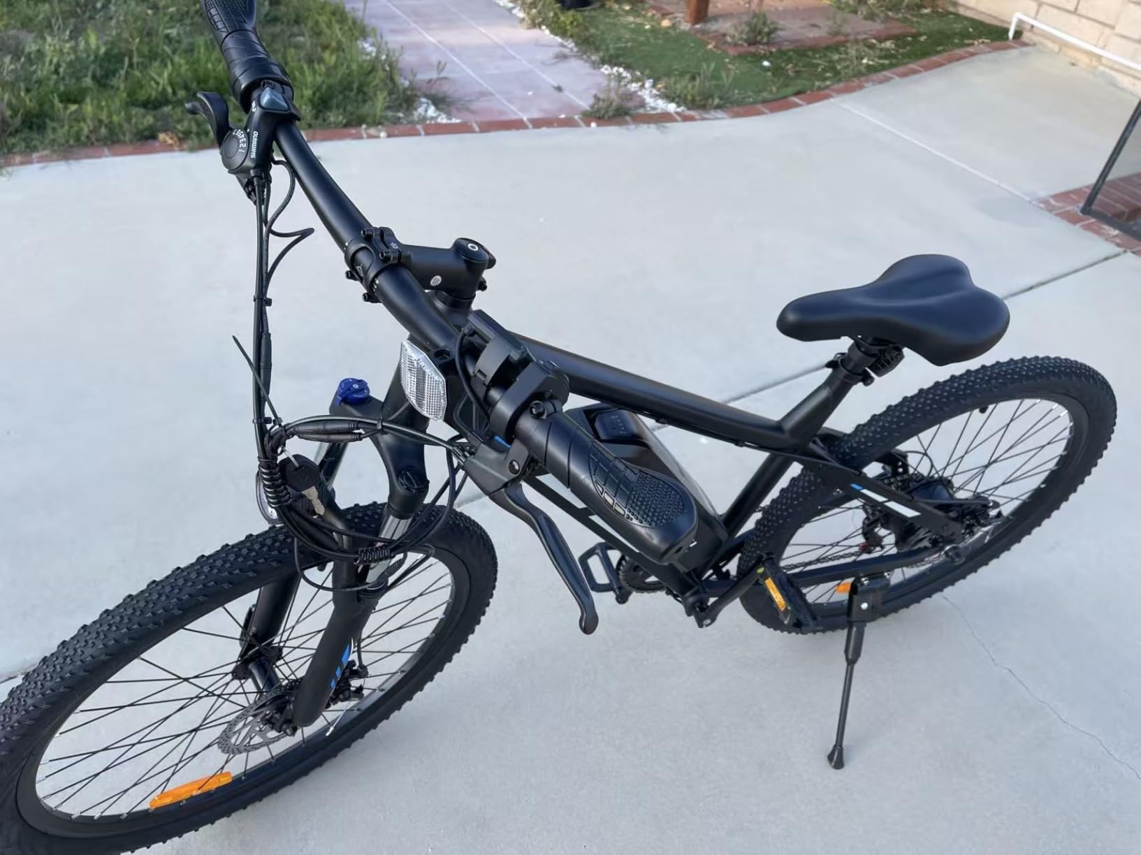 INVANTI Electric Bike for Adults with 55 Miles, Peak 750W Motor, 20 MPH Commuting Electric Mountain Bike with 26