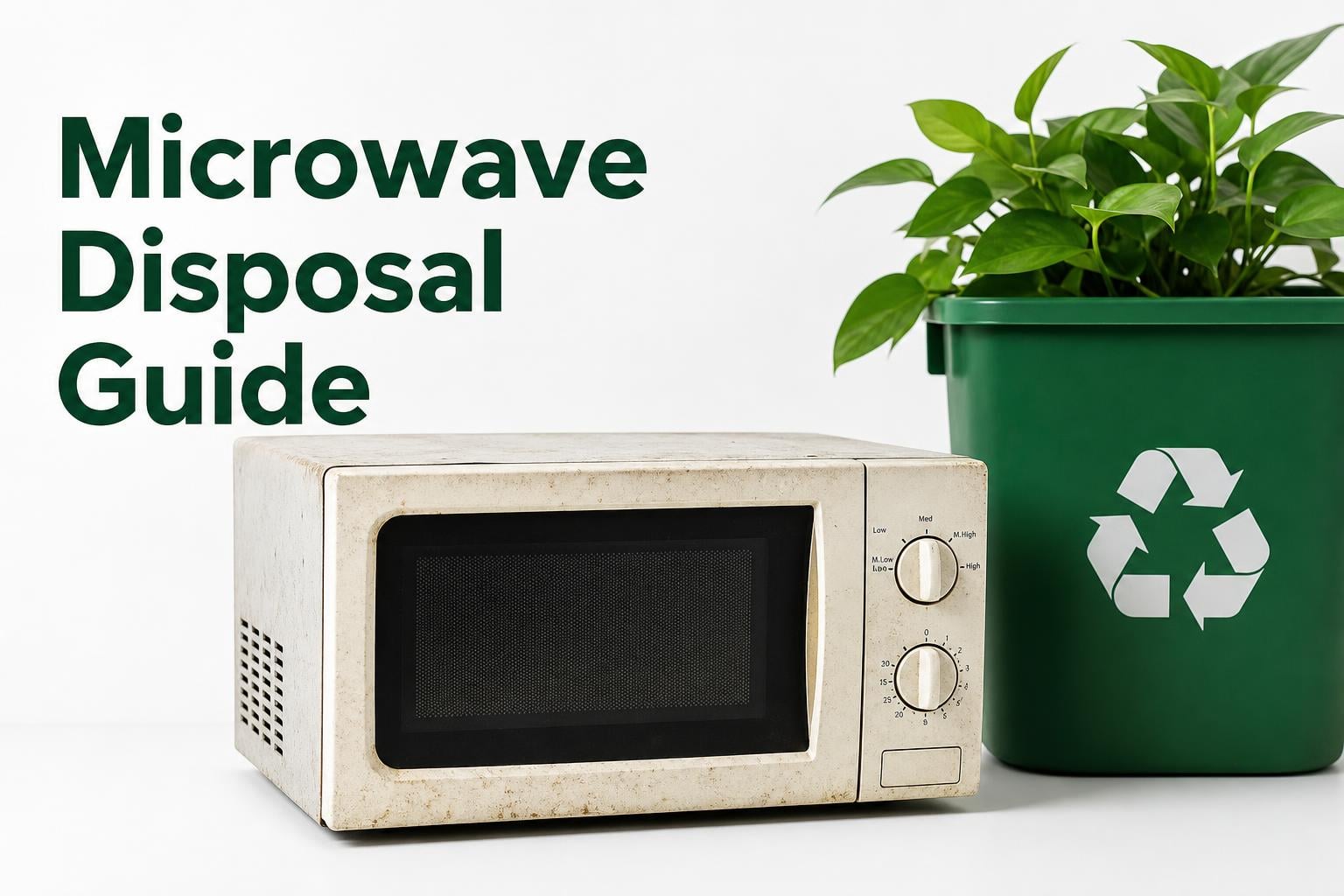 Microwave Disposal Guide: Eco-Friendly Recycling (August 2026)