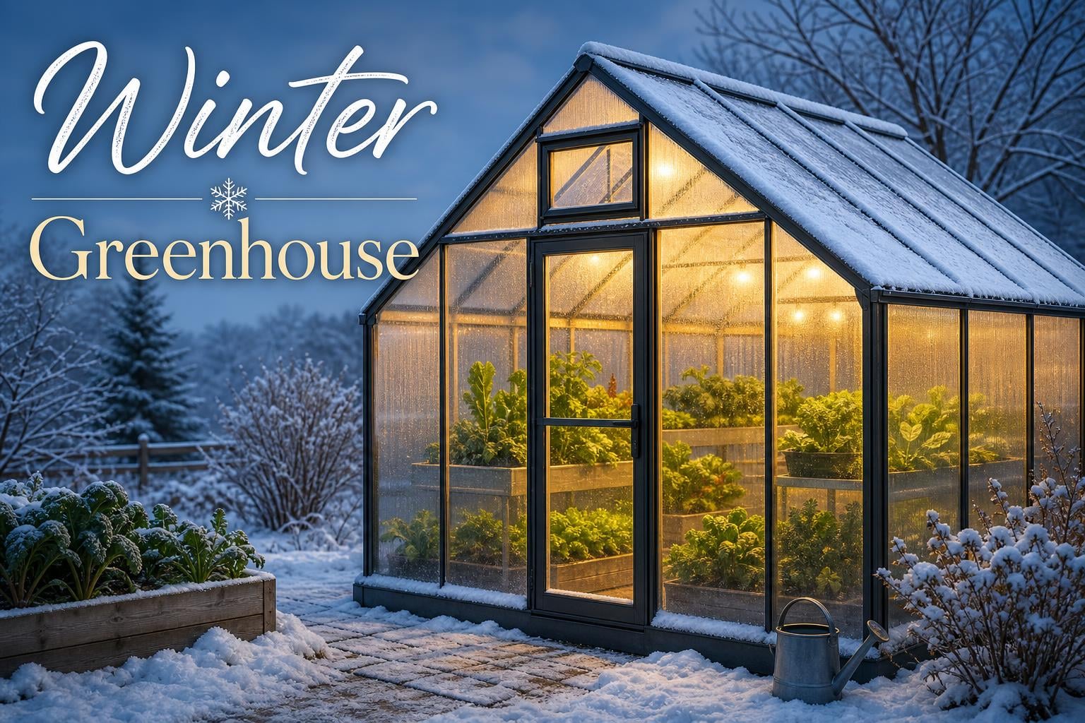 Winter Greenhouse Guide (July 2026): Grow Food All Winter