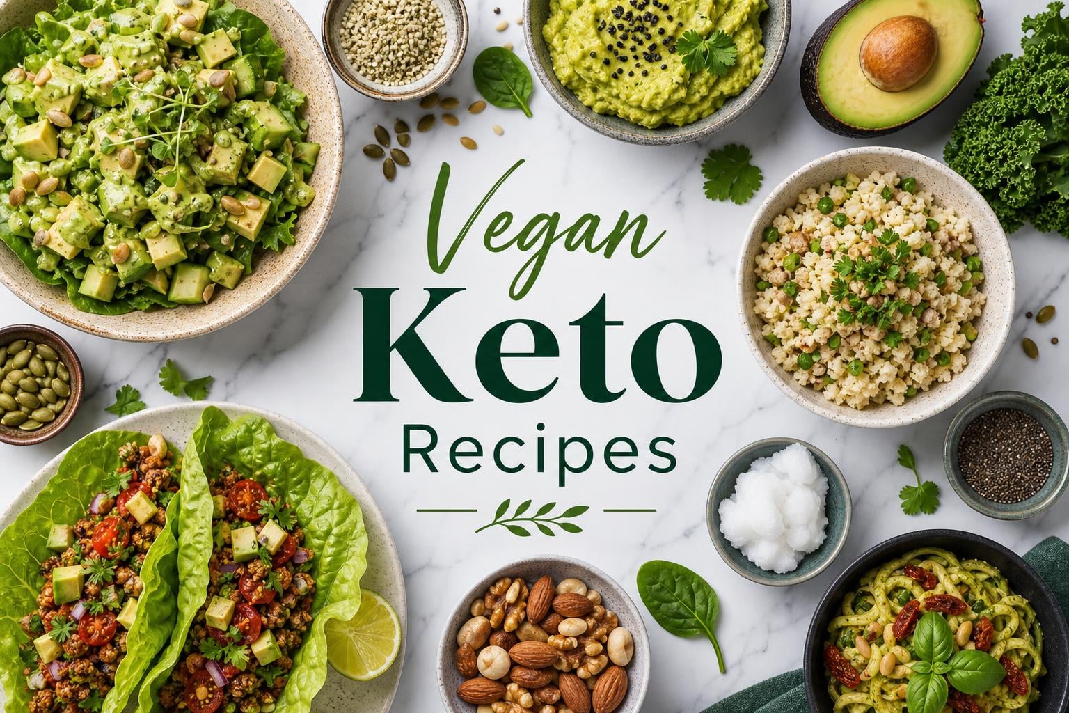 28 Vegan Keto Recipes (July 2026) Easy Low-Carb Dishes