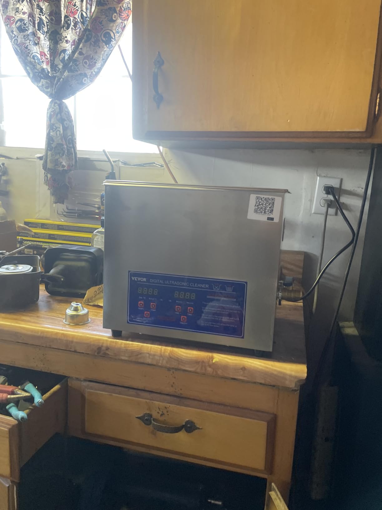 VEVOR 6L Commercial Sonic Cleaner, 40kHz Professional Cleaning Machine with Digital Timer & Heater, 110V - Ideal for Watches, Instruments, and Industrial Parts, FCC/CE/RoHS Certified customer photo 1