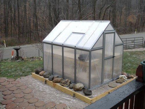 Palram - Canopia Mythos 6' x 10' Polycarbonate Aluminum Greenhouse, Silver | Outdoor Backyard Home Garden Walk-In DIY Kit, Twin-Wall UV Protected, Heavy-Duty Aluminum Frame, Lockable Door, Roof Vent customer photo 1