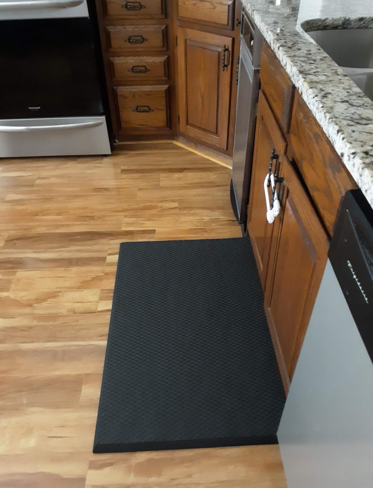 iPrimio Anti Fatigue Standing Mat, 1-inch Thick - Air Soft Ergonomic, Kitchen Sink Mat, Cushioned & Non-Slip Mats, for Standing Desk & Floor Comfort (36