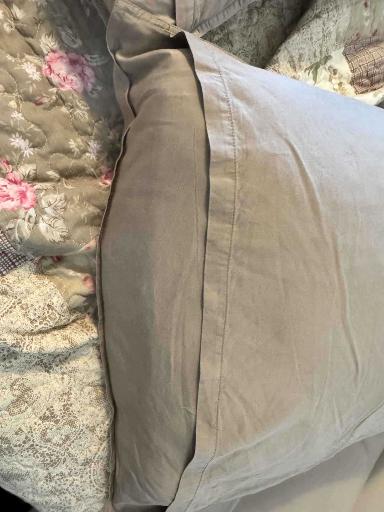 Pure Bamboo Queen Sheets, Genuine 100% Organic Viscose Derived from Bamboo Bed Sheet Set, Luxuriously Soft & Cooling, Double Stitching, 2 Year Quality Promise (Queen, Ivory) customer photo 1