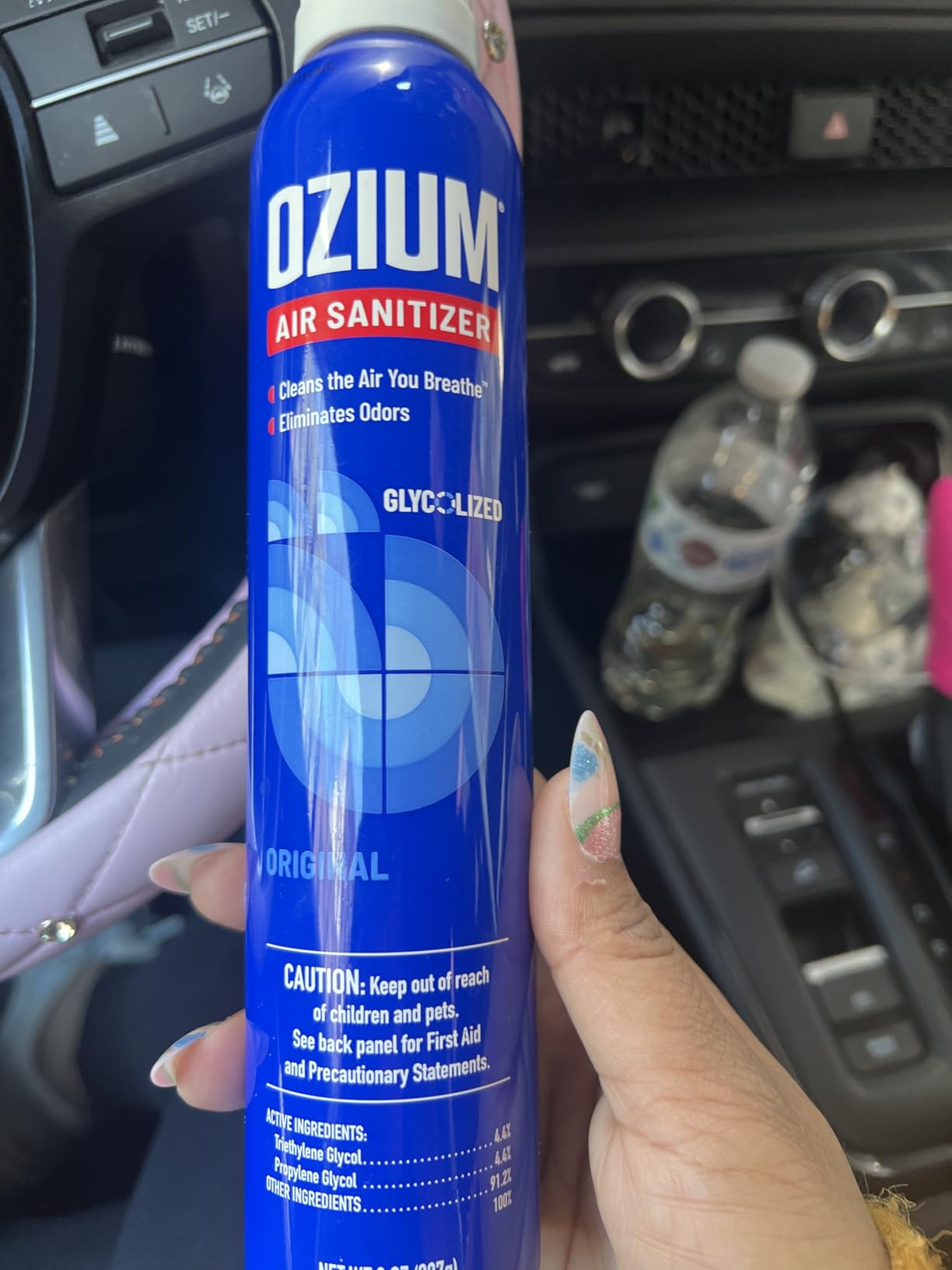 Ozium 8 Oz. Air Sanitizer & Odor Eliminator Spray | For Homes, Cars, Offices and More, Original Scent, Pack of 2 customer photo 2