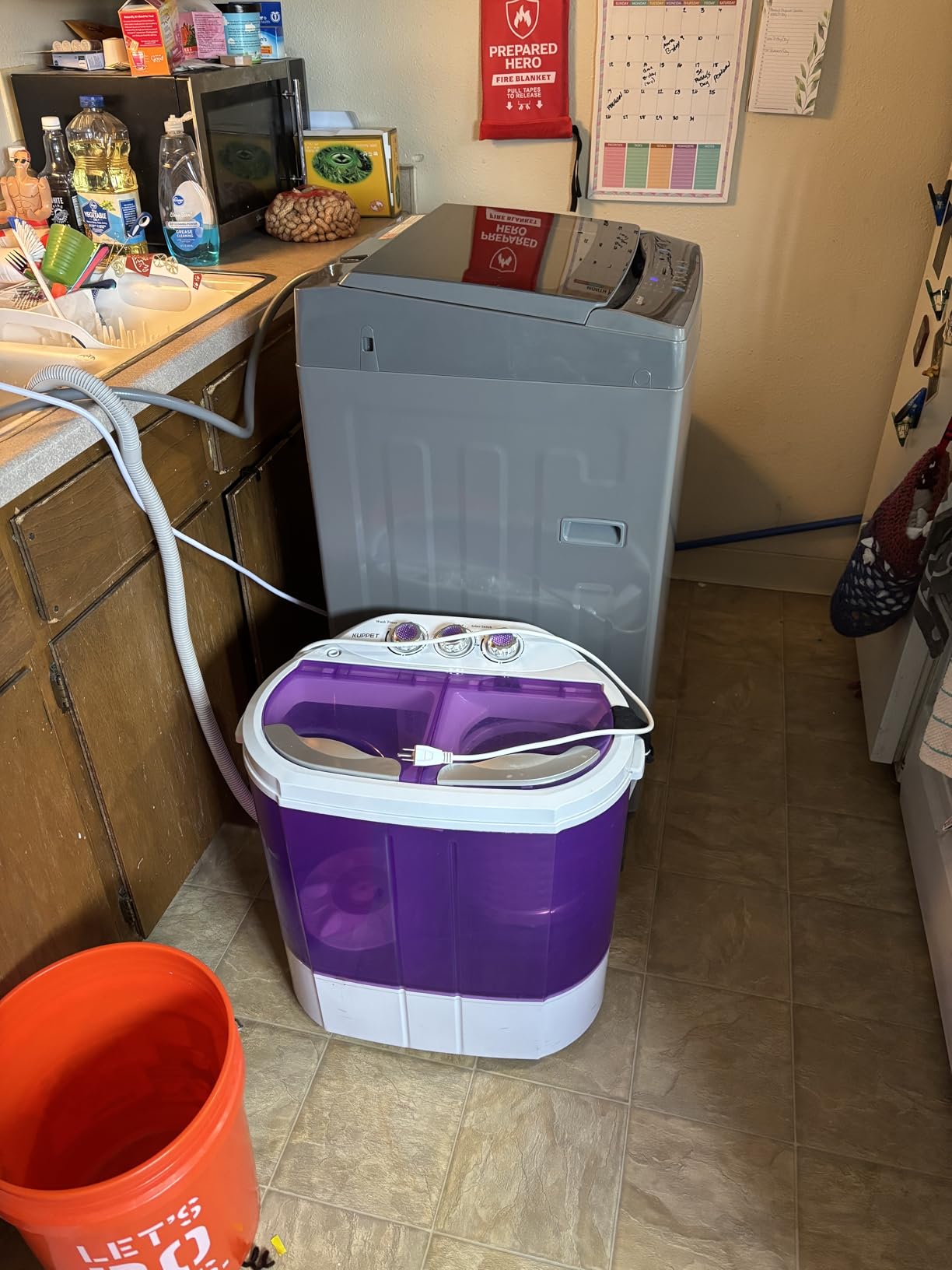 COMFEE' Portable Washing Machine 0.9 cu.ft Compact Washer with LED Display customer photo 1