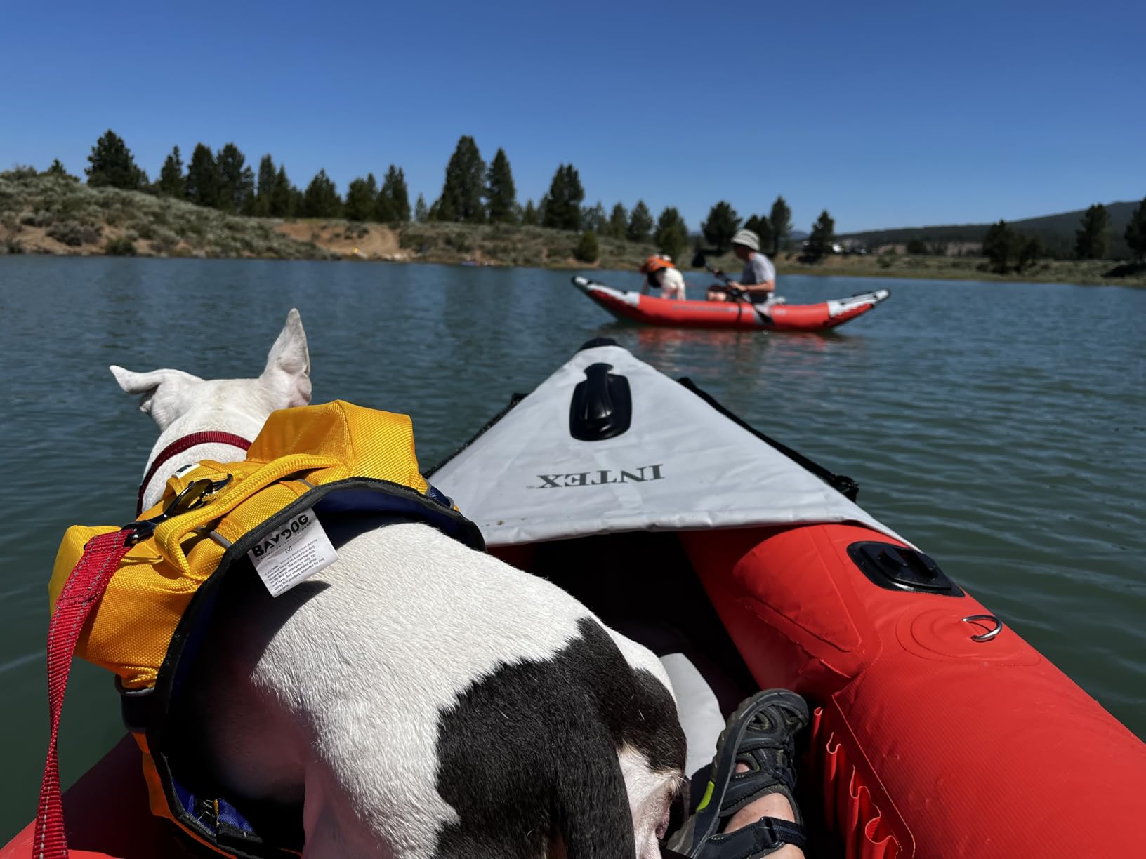 INTEX 68303EP Excursion Pro K1 Inflatable Kayak Set customer photo 2