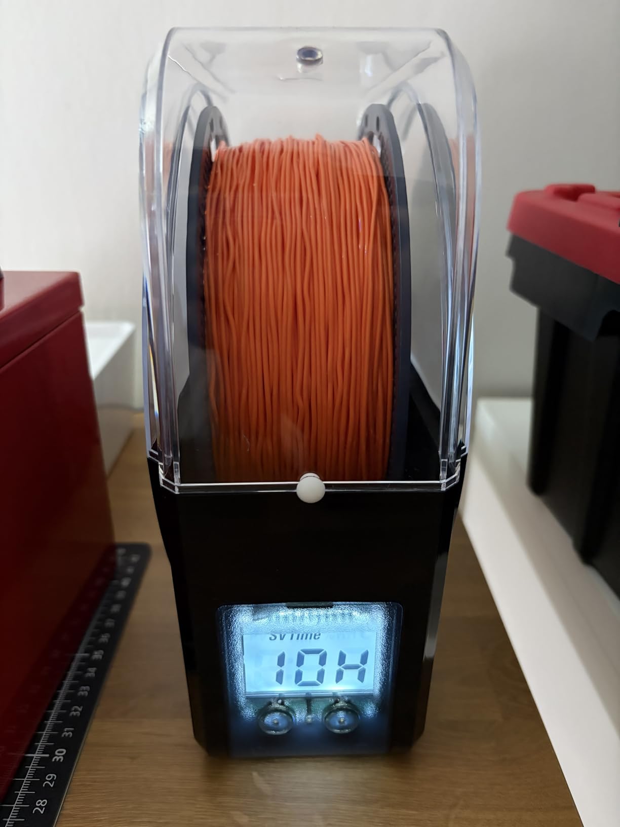 SUNLU Filament Dryer Box 2026 New Upgrade S1 Plus, Black | Fan Design, Keeps 1.75 2.85 3.00mm Filament Dry, Compatible with PLA PETG ABS, Filament Storage & Dehydrator customer photo 1