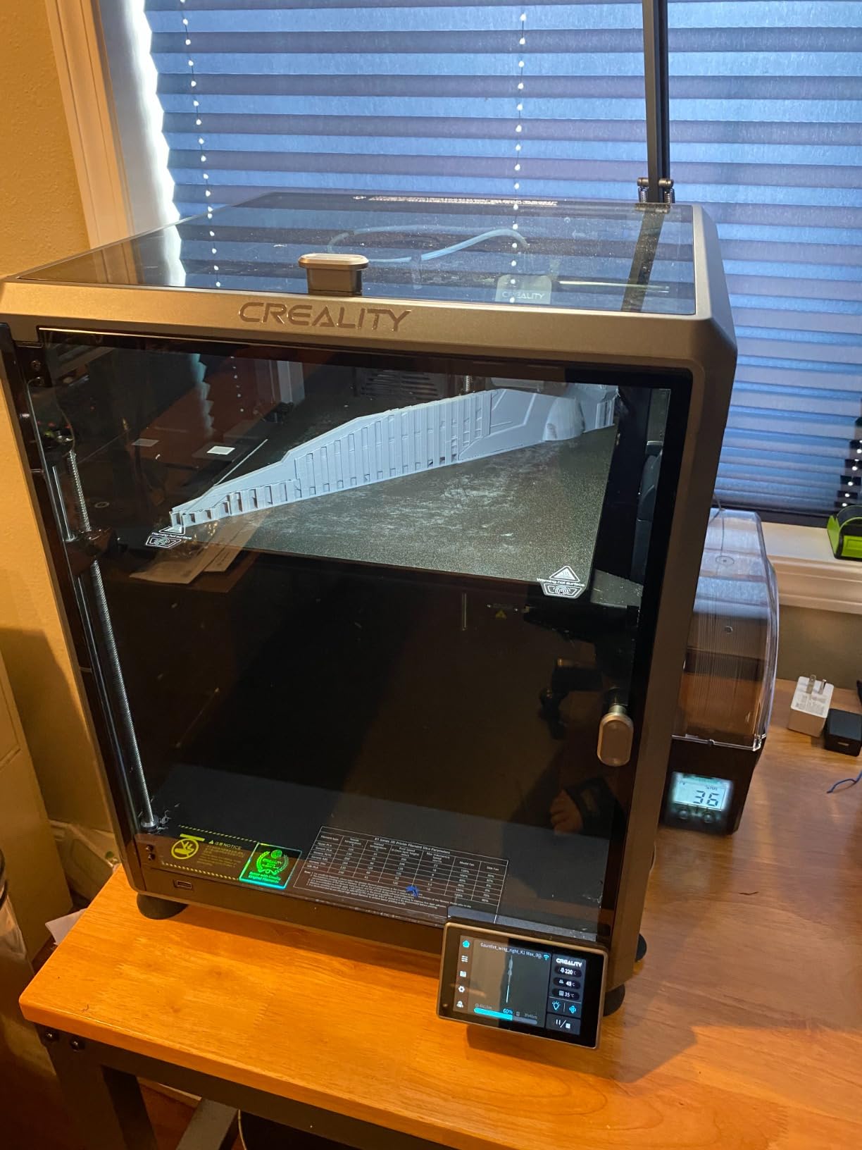 SUNLU Filament Dryer Box 2026 New Upgrade S1 Plus, Black | Fan Design, Keeps 1.75 2.85 3.00mm Filament Dry, Compatible with PLA PETG ABS, Filament Storage & Dehydrator customer photo 2