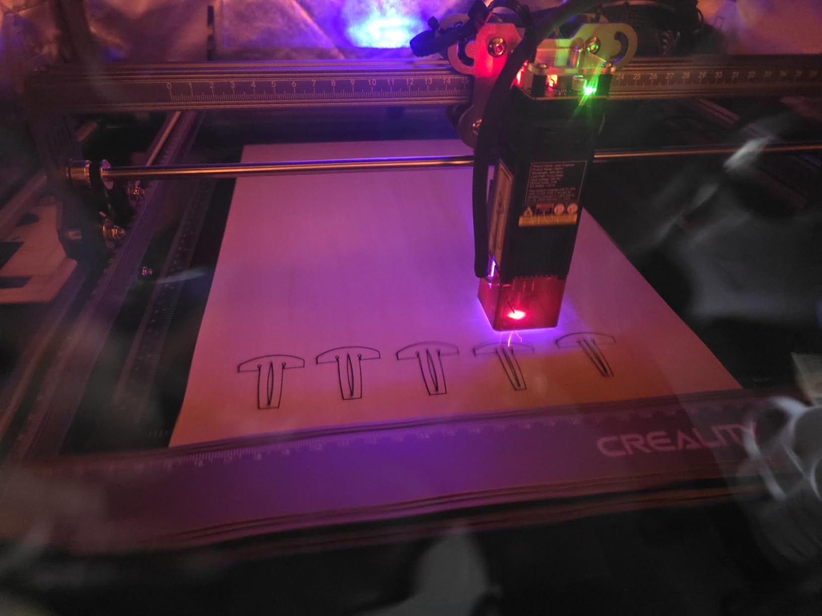 Creality Falcon Pro 10W Laser Engraver, 72000mW Output Power with Air Assist Laser Engraving Machine, CNC Machine Laser Engraver for Wood and Metal Paper Acrylic Leather customer photo 1