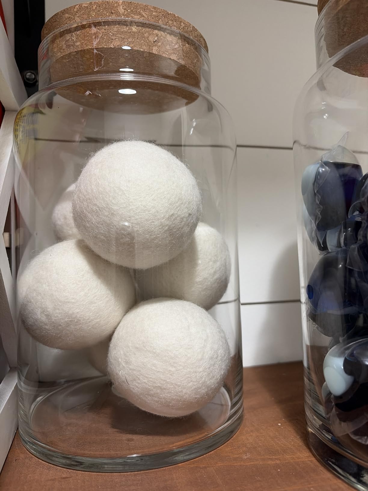 Premium New Zealand Wool Dryer Balls - 6-Pack, 100% Organic, Hand-Felted, Reusable, Reduce Drying Time - Natural Fabric Softening, Wrinkle & Static Reduction customer photo 1