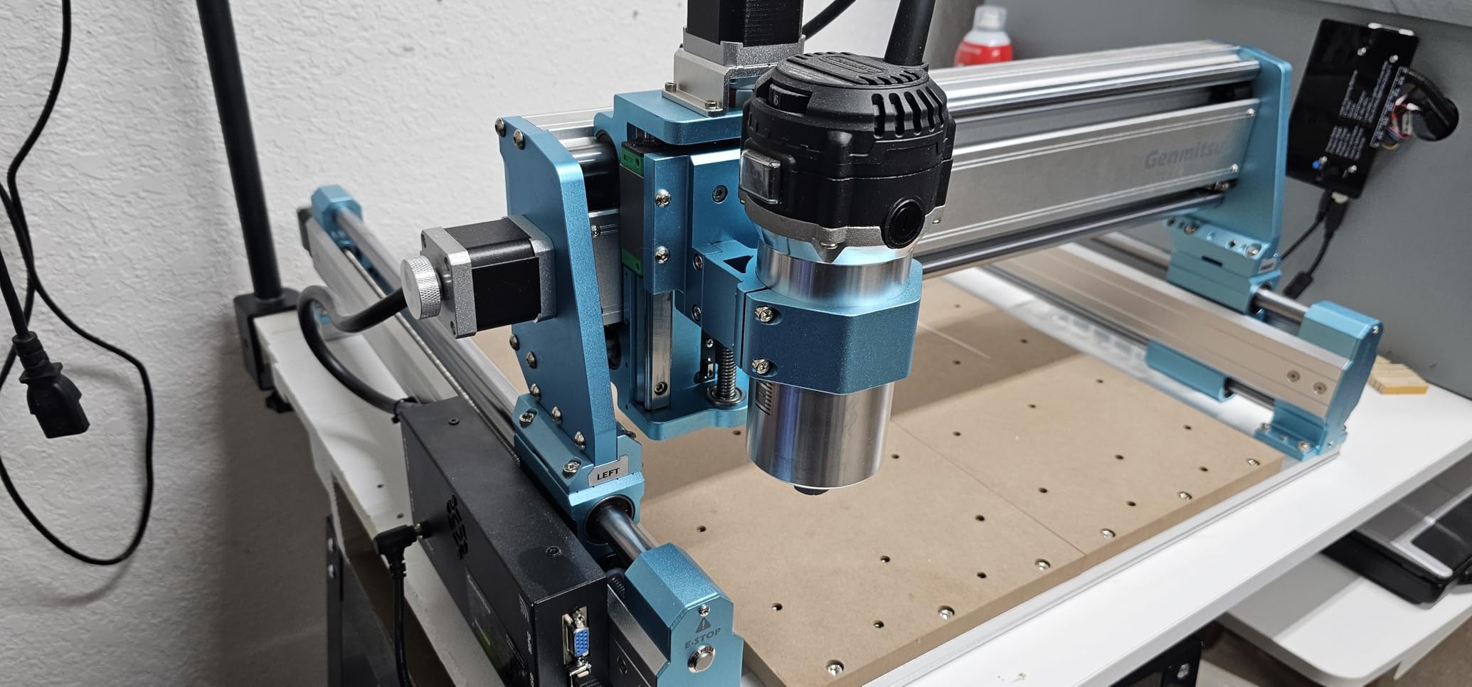 SainSmart Genmitsu 4040-PRO MAX CNC Router, 710W Trimmer & Linear Rail Driven, Work Area 410 x 405 x 77mm, for Wood Metal Acrylic Cutting Milling, GRBL Control customer photo 1