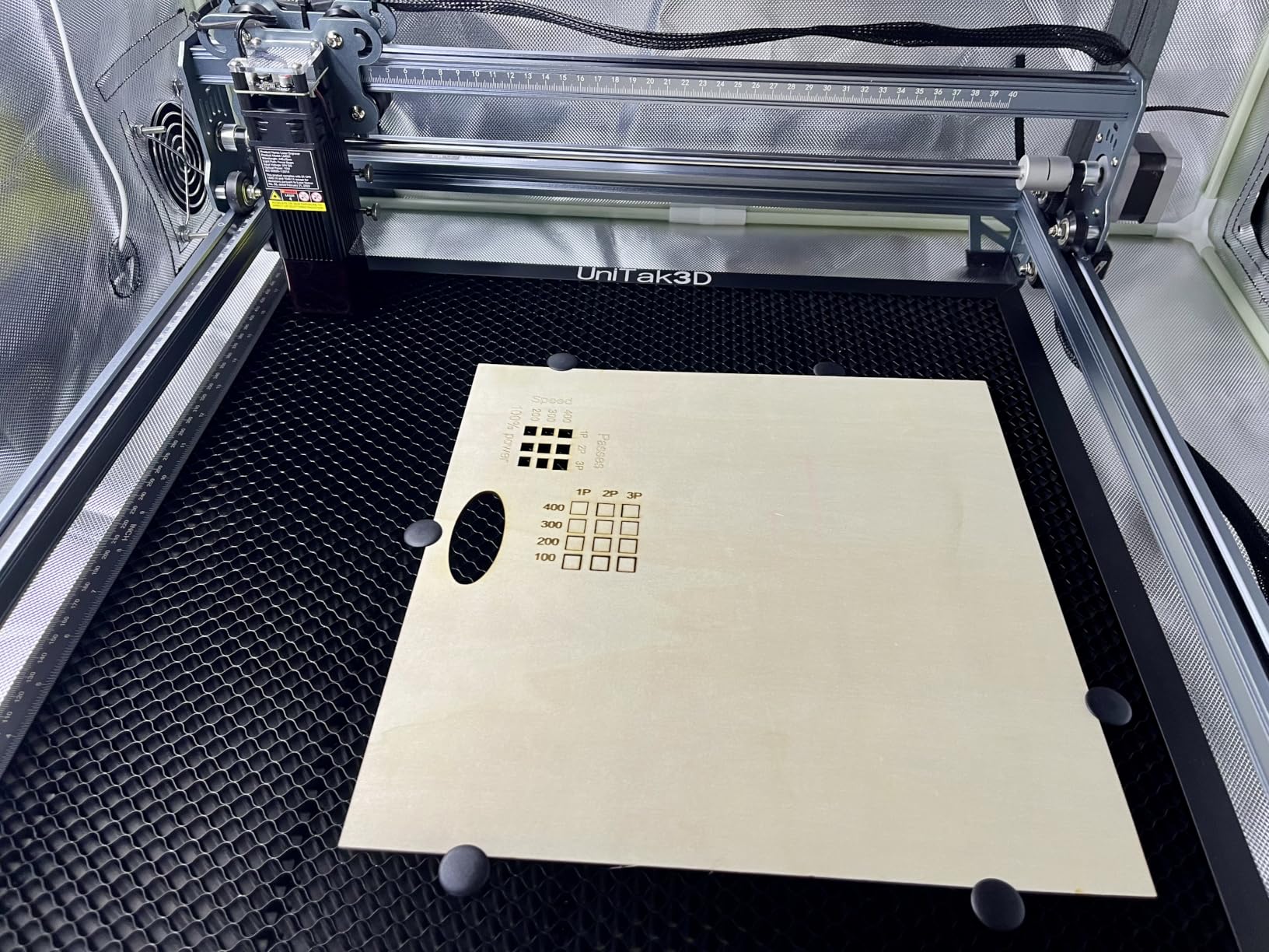 CREALITY FALCON 10w Laser Engraver with Air Assist, Laser Engraving Machine with Rotary Roller, 72W High Precision Laser Cutter and Engraver for Wood, Metal, Acrylic, Cylindrical Objects, Tumblers customer photo 2
