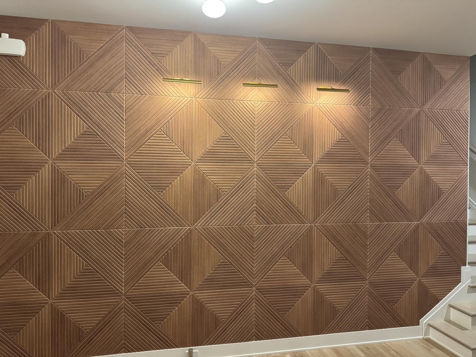 Soon Global Acoustical Wall Panels, 6-Piece 23.62 X 23.62 Inches Art Acoustic Panels, Decorative Acoustic Panels, Acoustic Wall Panels, Sound Absorbing Wall Art, Arcadian Vortex customer photo 1