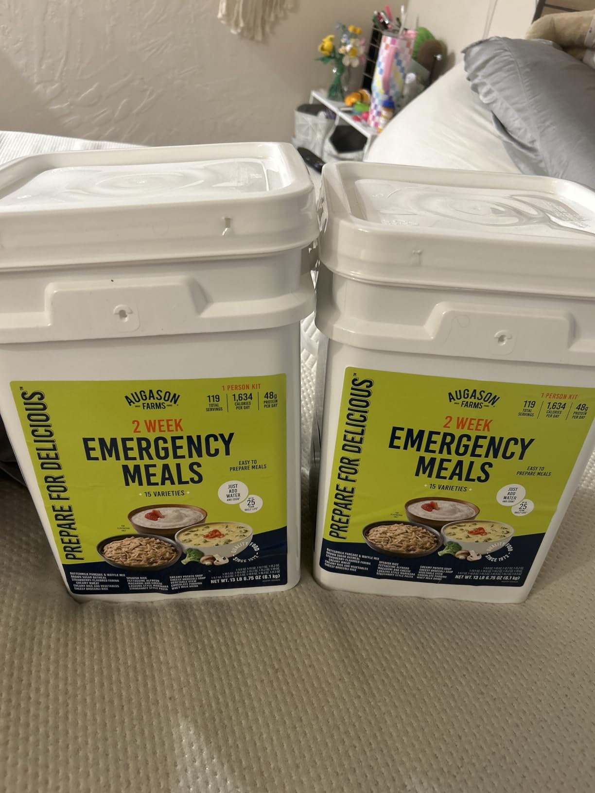 Augason Farms 2 Week 1 Person Emergency Food Supply customer photo 1