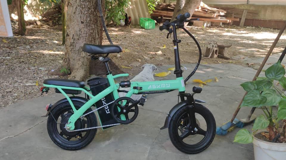Foldable Electric Bike for Adults, 14