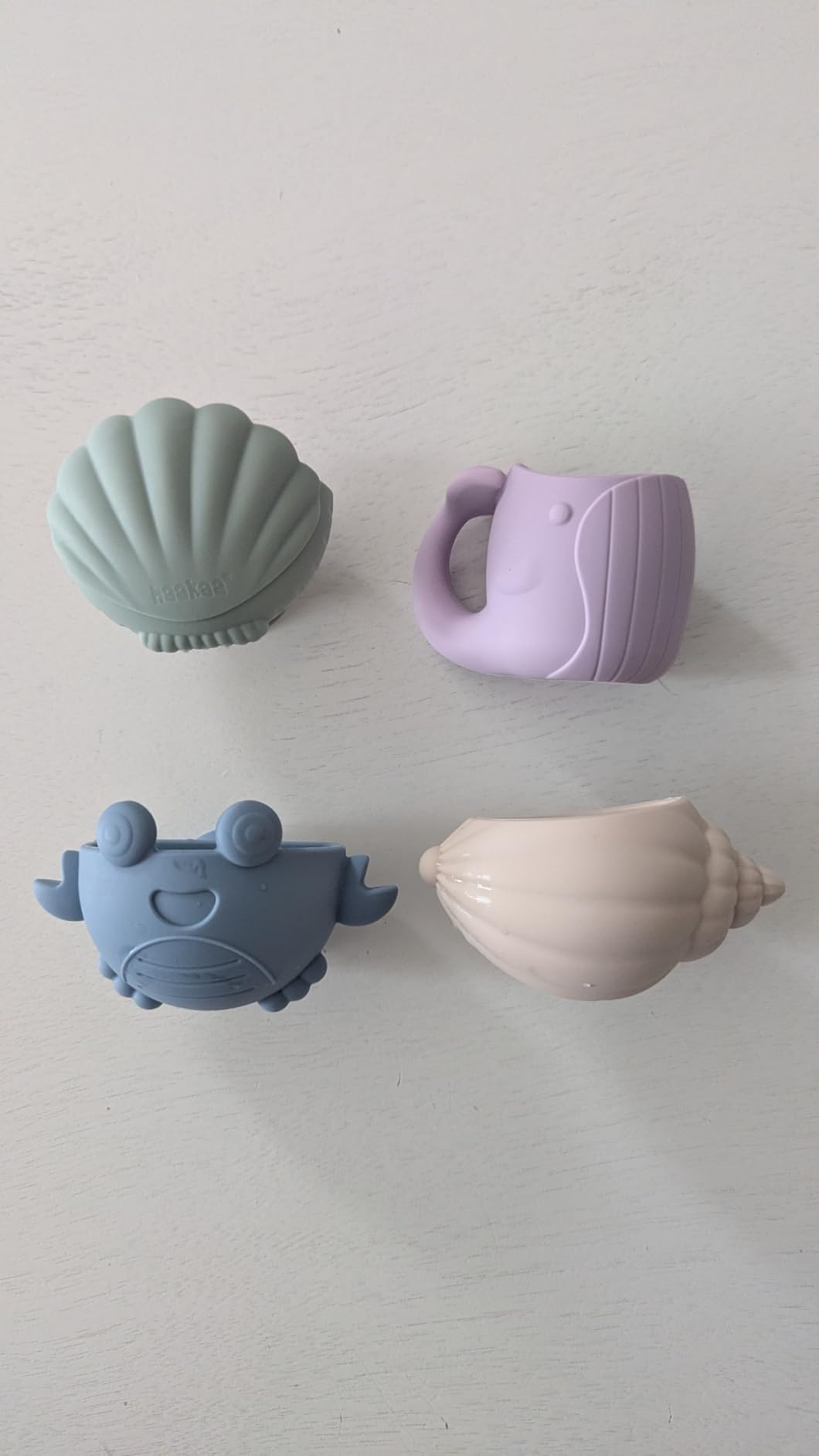 haakaa Tidal Tribe Waterfall Bath Toy Set - Mold Free Food Grade Silicone Bathtub Pouring Toys for Toddler 1-3, BPA-Free Bath Tub Toys for Babies & Infant 6-12 Months customer photo 2