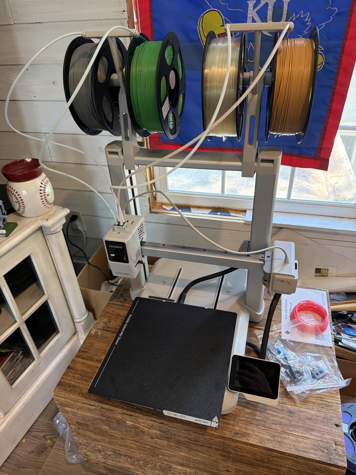 Anycubic Kobra X Multicolor 3D Printer, 2X Faster & Easy One-Click Printing, 600mm/s High Speed 3D Printers for Beginners & Kids, 4-Color Built-in, 260x260x260m³, Easy to Use FDM 3D Printer customer photo 2
