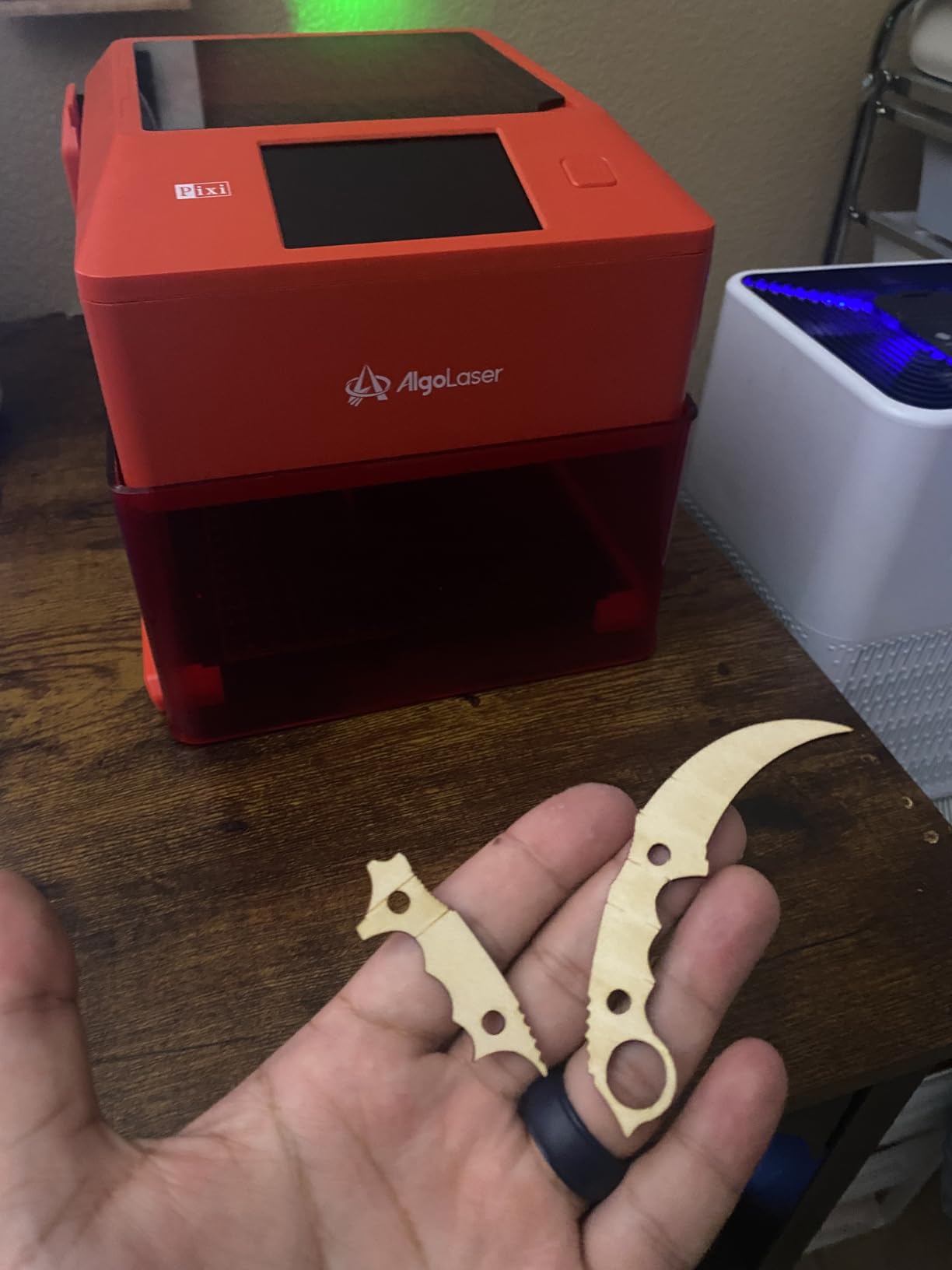 AlgoLaser Pixi Beginner Laser Engraver Machine with 3.5
