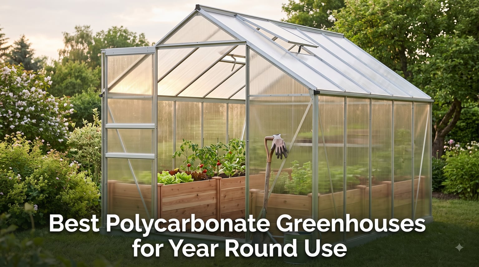 8 Best Polycarbonate Greenhouses for Year Round Use (August 2026)